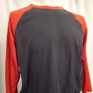 NIKE Dri-Fit Baseball Jersey Style T-shirt Men's Large